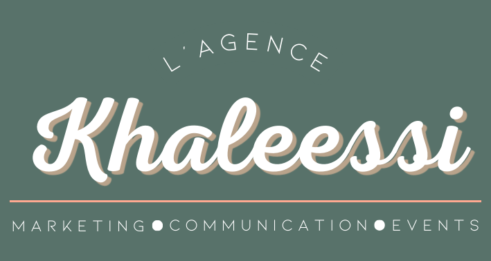 Logo Baseline de L'Agence Khaleessi