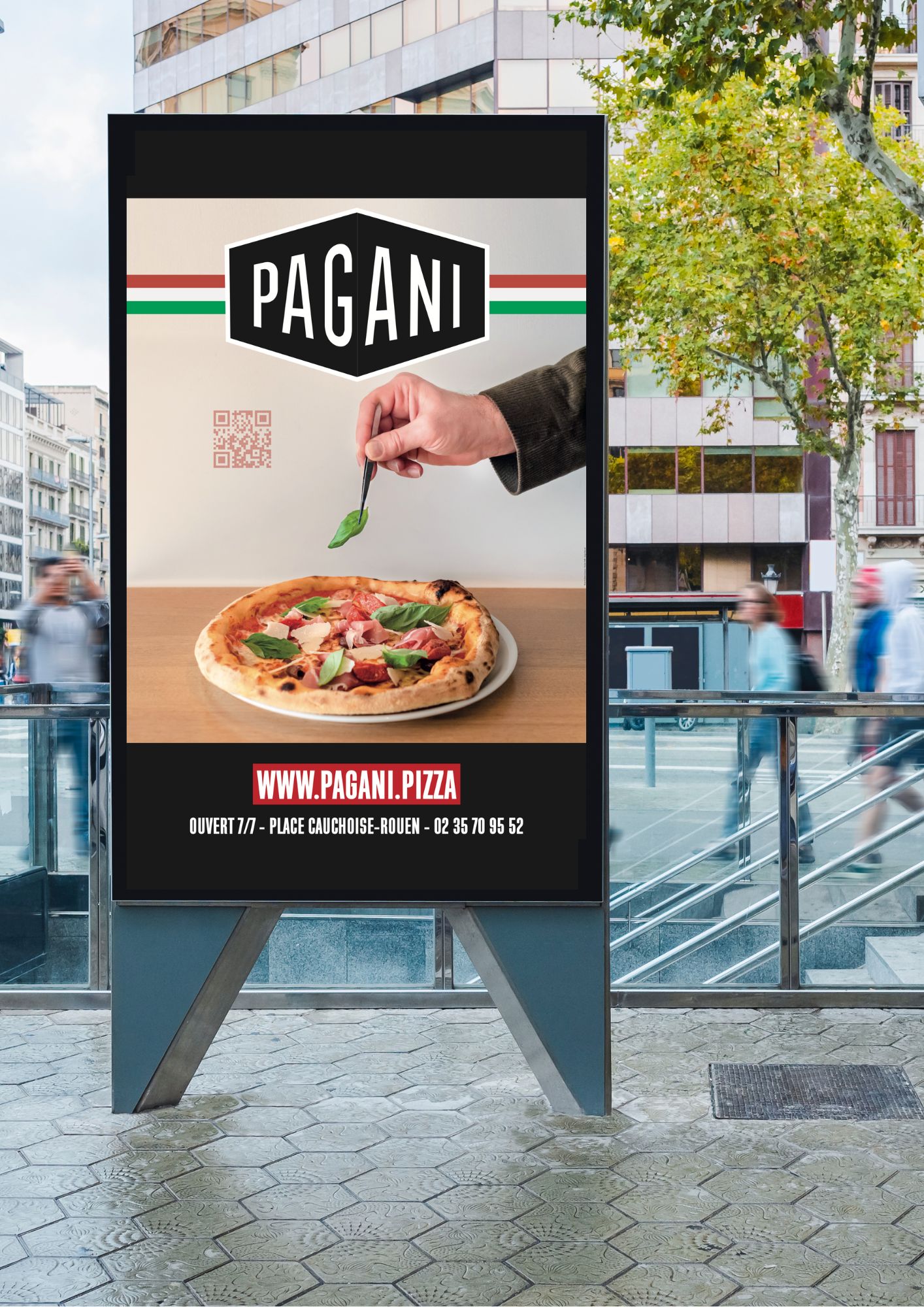 Réalisation photographie par Maéva François de L'Agence Khaleessi pour Pagani Rouen